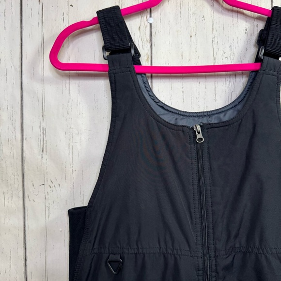 White Sierra Black Insulated Snow Bib Overalls Ski Winter L Gorpcore Outdoor - Picture 3 of 16